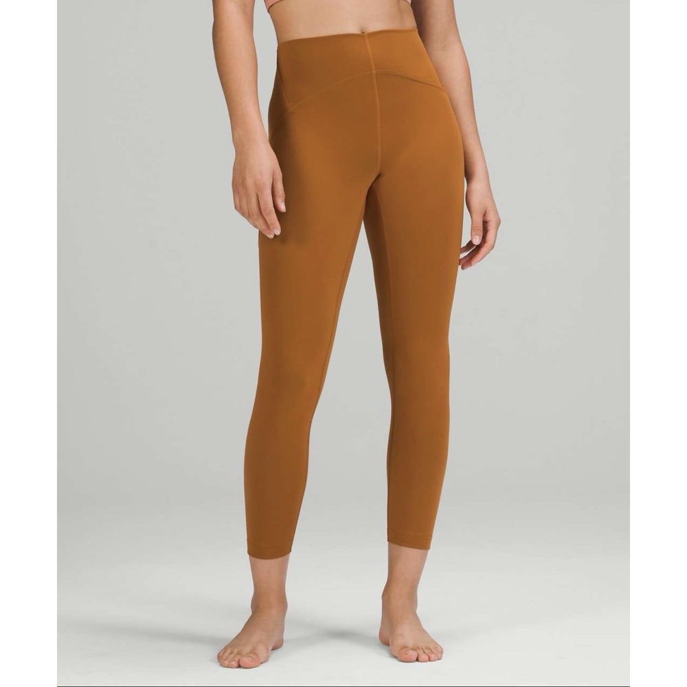 Lululemon InStill High Rise Tight 25 Size 6 Butternut Brown LW5DJTS Perfect